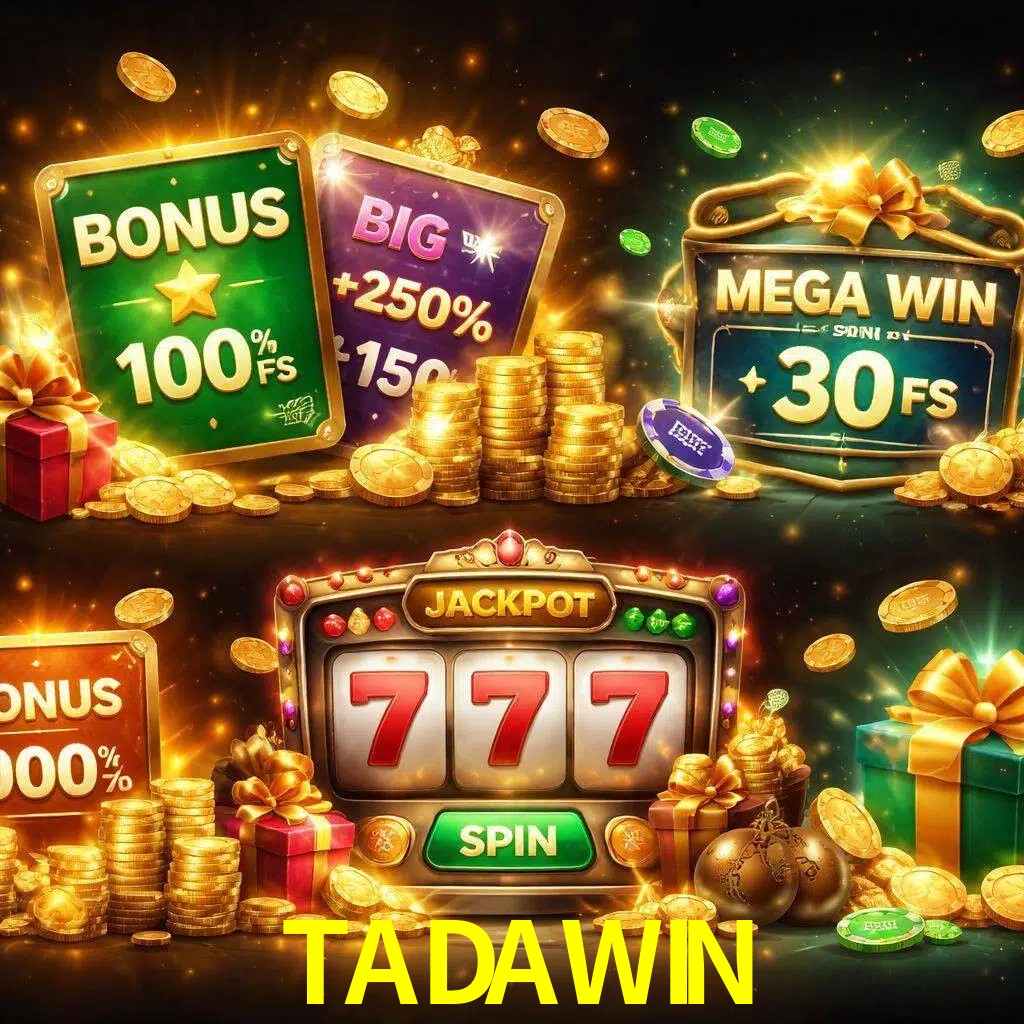 Tipos de bonos TADAWIN incluyendo recompensas de bienvenida y promociones continuas